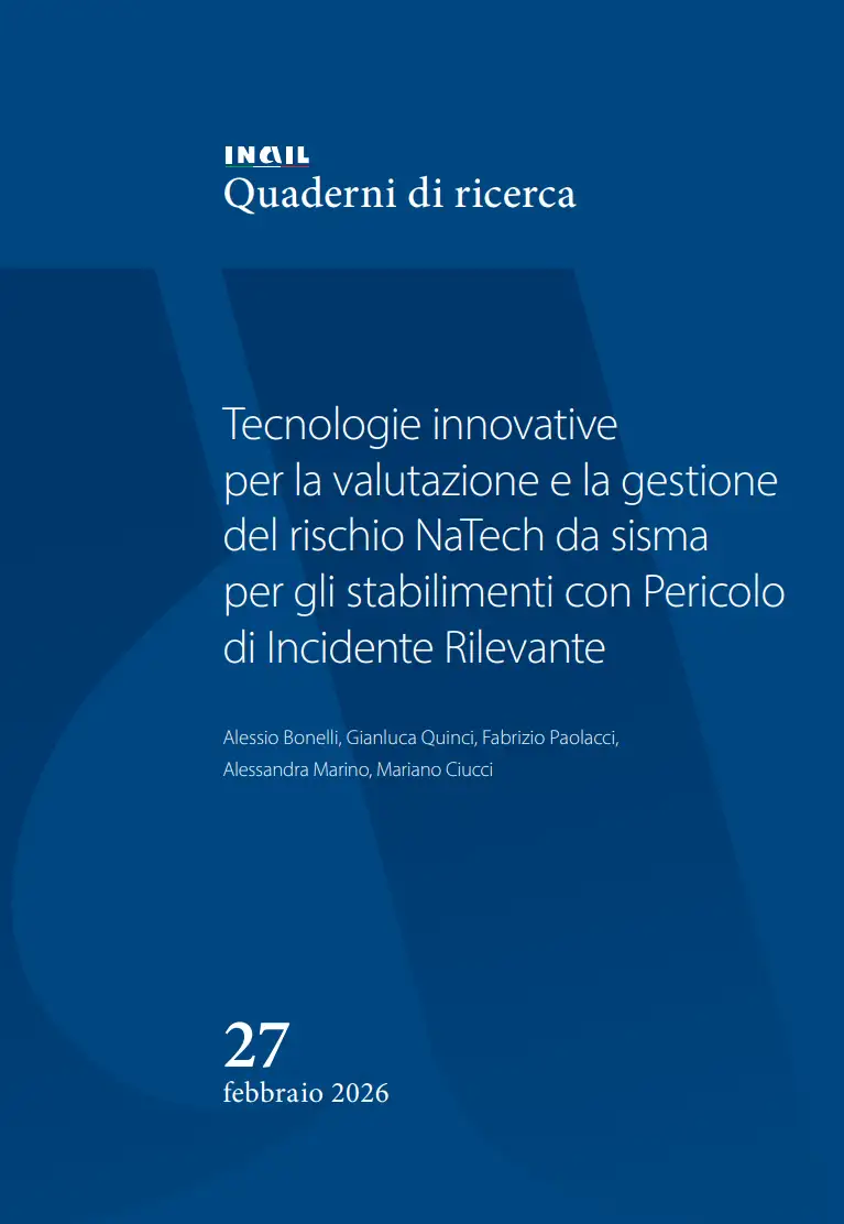 Tecnologie innovative valutazione rischio NaTech da sisma stabilimenti PIR Tecnologie innovative valutazione rischio NaTech da sisma stabilimenti PIR